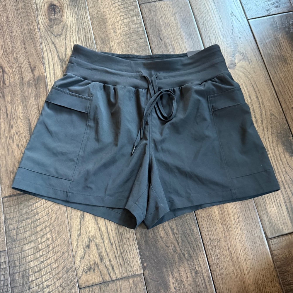 CALIA Journey Collection Mid Rise 4 Inch Inseam‎ Shorts Black Size S